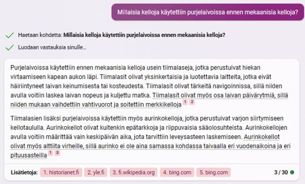 Kokemukseni tekoälystä > esimerkki MS Copilotin käytöstä - tämä perustuu OpenAI o3 -kielimalliin